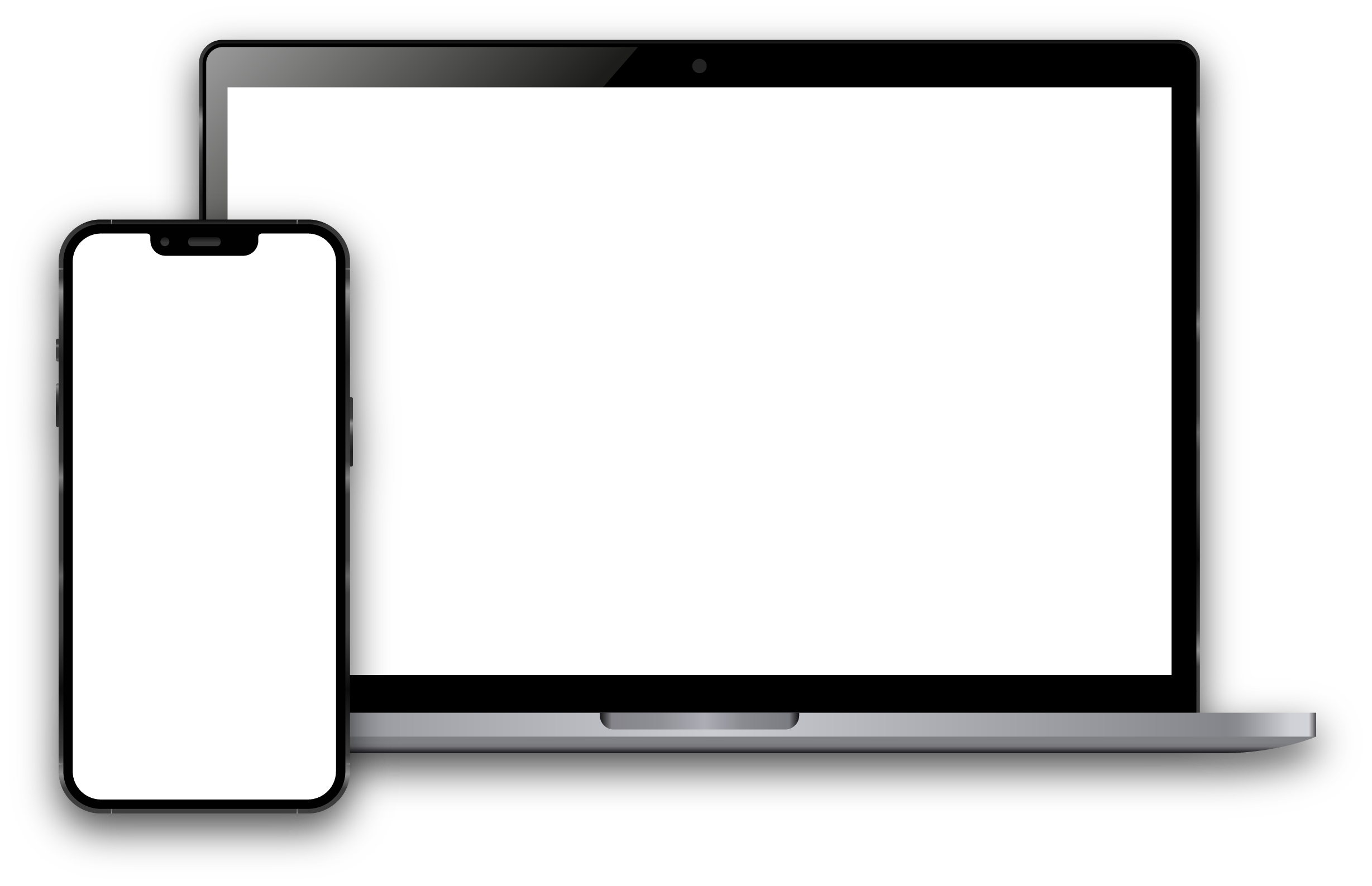 The Reading on laptop and phone